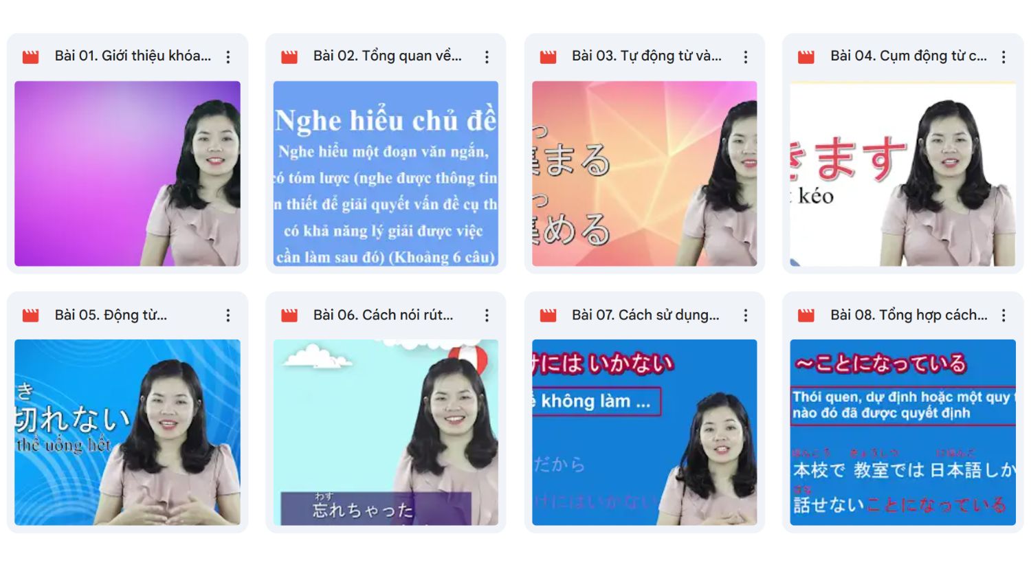 Khóa học giúp bạn nắm nhanh kiến thức cốt lõi N3 và làm quen các dạng bài