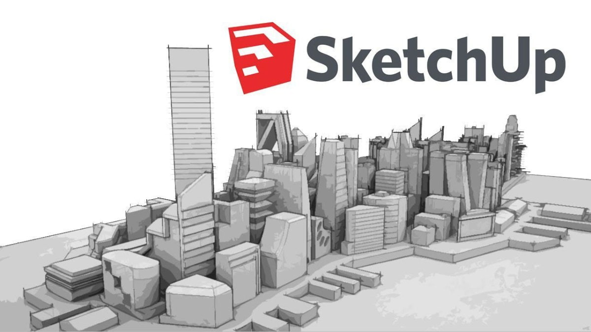 SketchUp là công cụ chuyên dùng để vẽ và dựng mô hình 3D