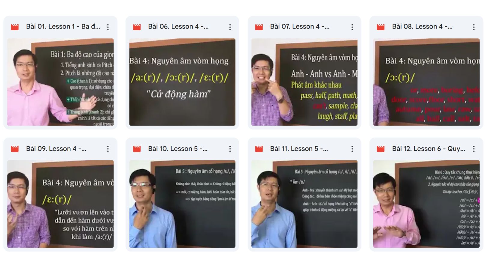 Khóa học giúp bạn phát âm chuẩn tiếng Anh qua luyện âm đơn, âm đôi và sửa lỗi người Việt