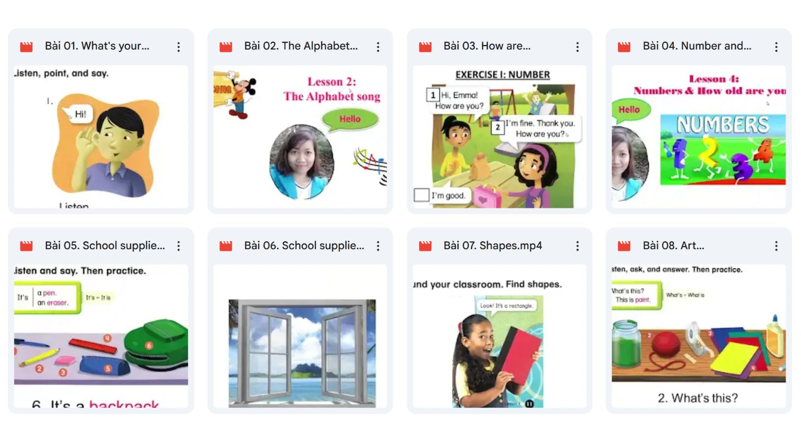 Khóa học giúp trẻ luyện nghe – nói tiếng Anh tự nhiên qua hình ảnh, âm thanh và hoạt động tương tác