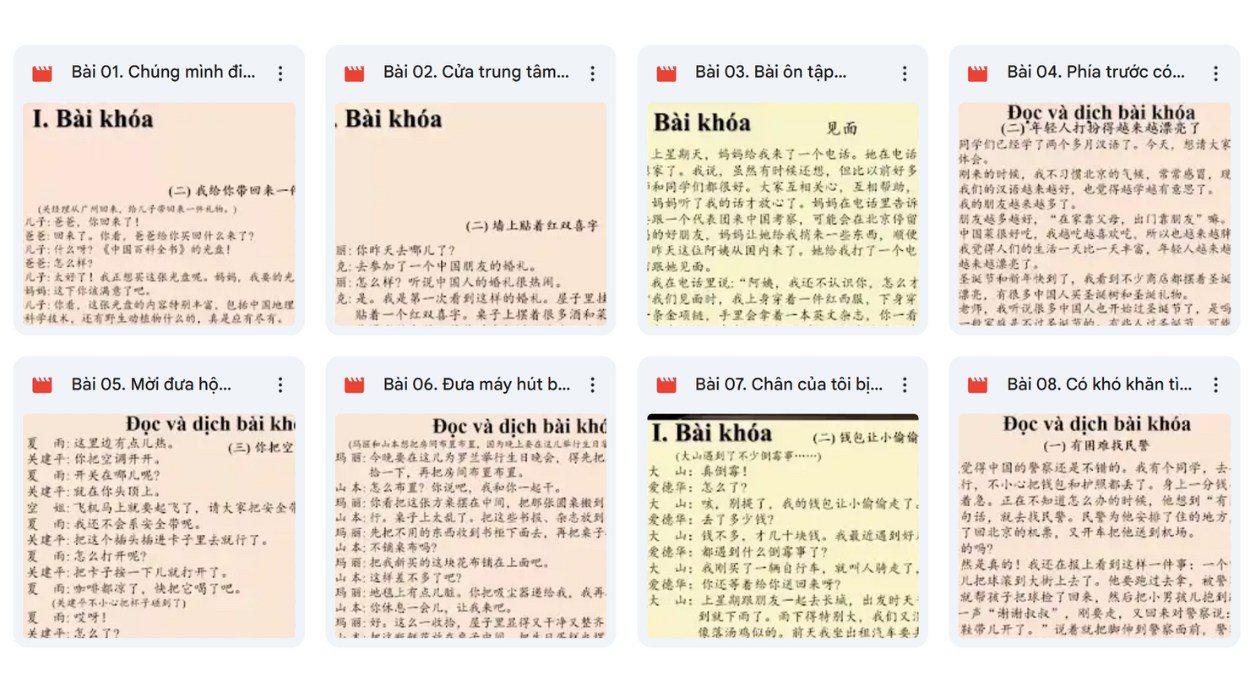 Khóa học nâng cao phản xạ giao tiếp Trung cấp 2 qua mẫu câu và hội thoại đa chủ đề